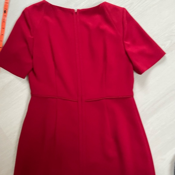J. Crew Classic red dress, like new condition only worn once - Picture 12 of 13